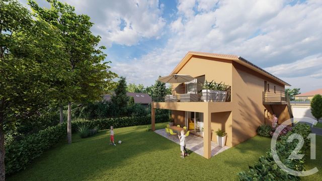 Appartement T4 à vendre - 4 pièces - 89.76 m2 - LES ABRETS EN DAUPHINE - 38 - RHONE-ALPES - Century 21 Arlaud Transaction