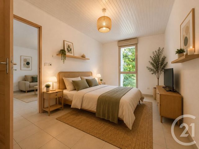 Appartement T3 à vendre - 3 pièces - 56.55 m2 - ST GENIX SUR GUIERS - 73 - RHONE-ALPES - Century 21 Arlaud Transaction