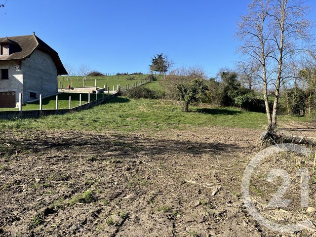terrain à vendre - 695.0 m2 - LES AVENIERES VEYRINS THUELLIN - 38 - RHONE-ALPES - Century 21 Arlaud Transaction