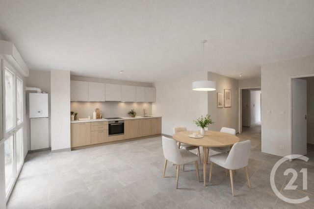 Appartement T3 à vendre - 3 pièces - 61.3 m2 - LES ABRETS EN DAUPHINE - 38 - RHONE-ALPES - Century 21 Arlaud Transaction