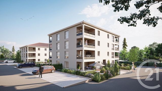 Appartement T3 à vendre - 3 pièces - 61.3 m2 - LES ABRETS EN DAUPHINE - 38 - RHONE-ALPES - Century 21 Arlaud Transaction